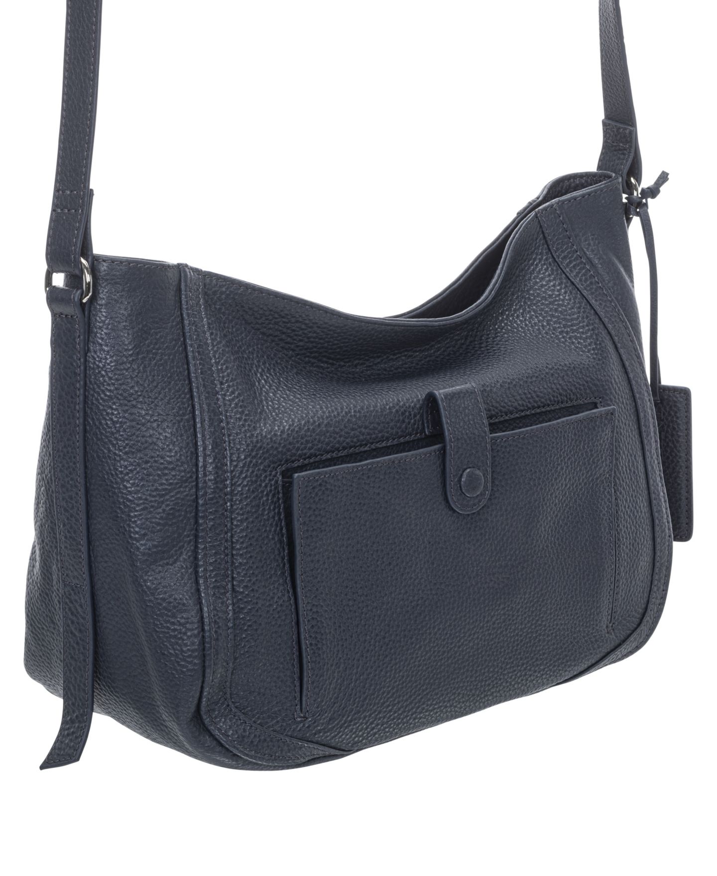 Женская сумка Mancini Pebbled Sophia Crossbody Handbag, цвет: Чёрный — фото 3