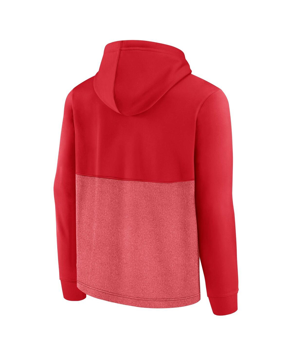 Fanatics Branded Red Washington Capitals Slash Attack Pullover Hoodie In Red