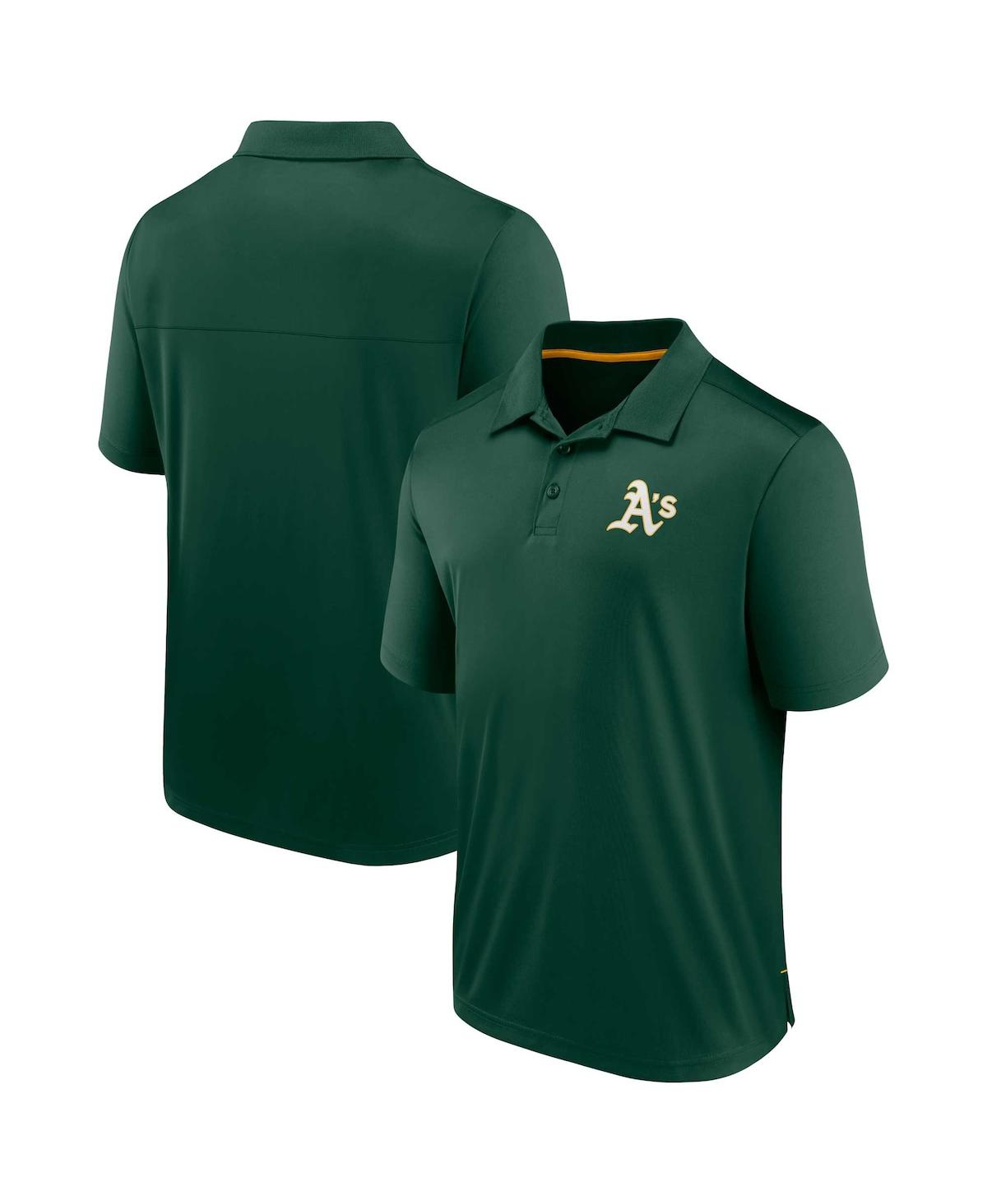 Fanatics Men's  Branded Green Oakland Athletics Winning Streak Polo Shirt