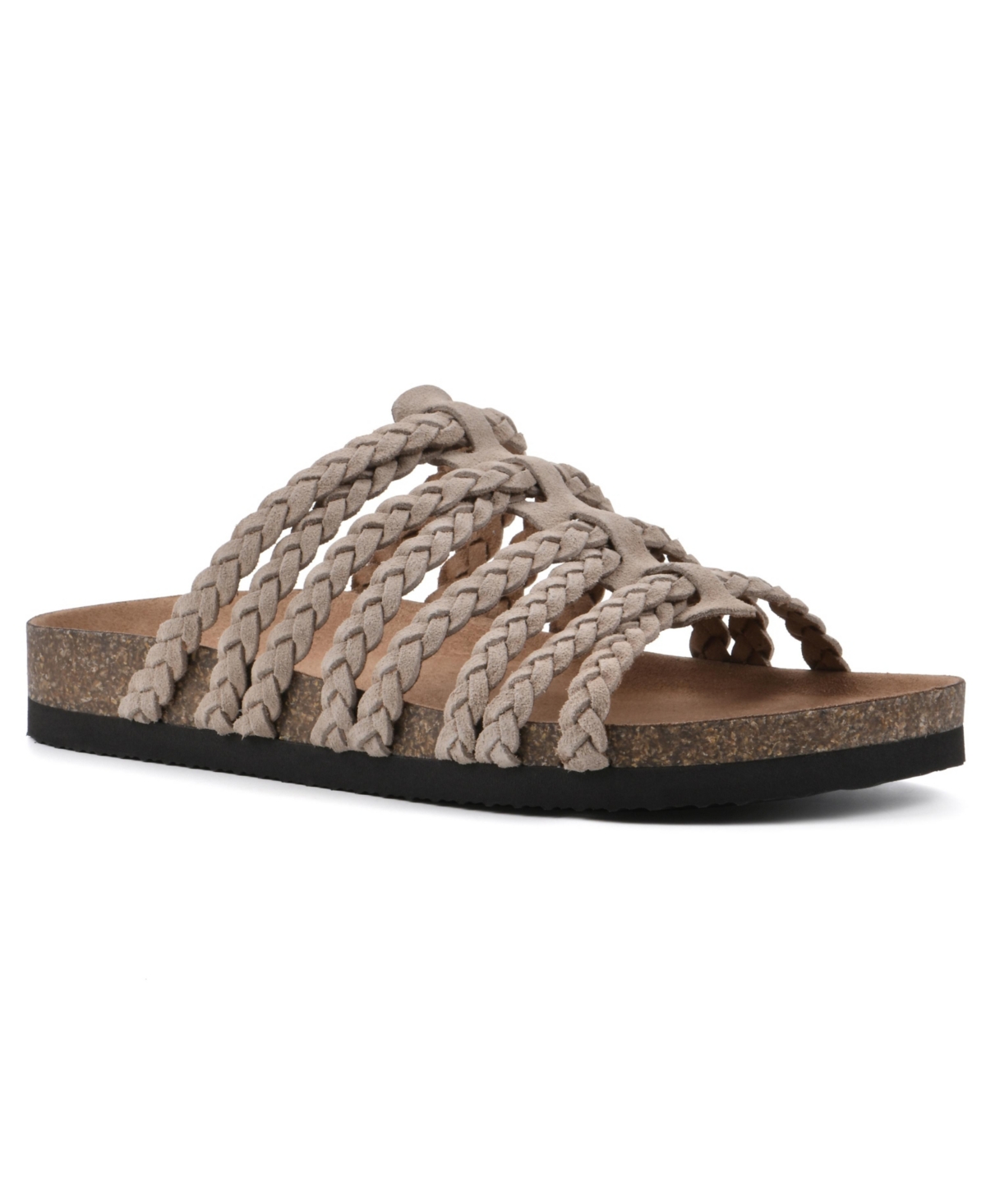 Women's Hamza Footbed Sandals - Brown, Leather