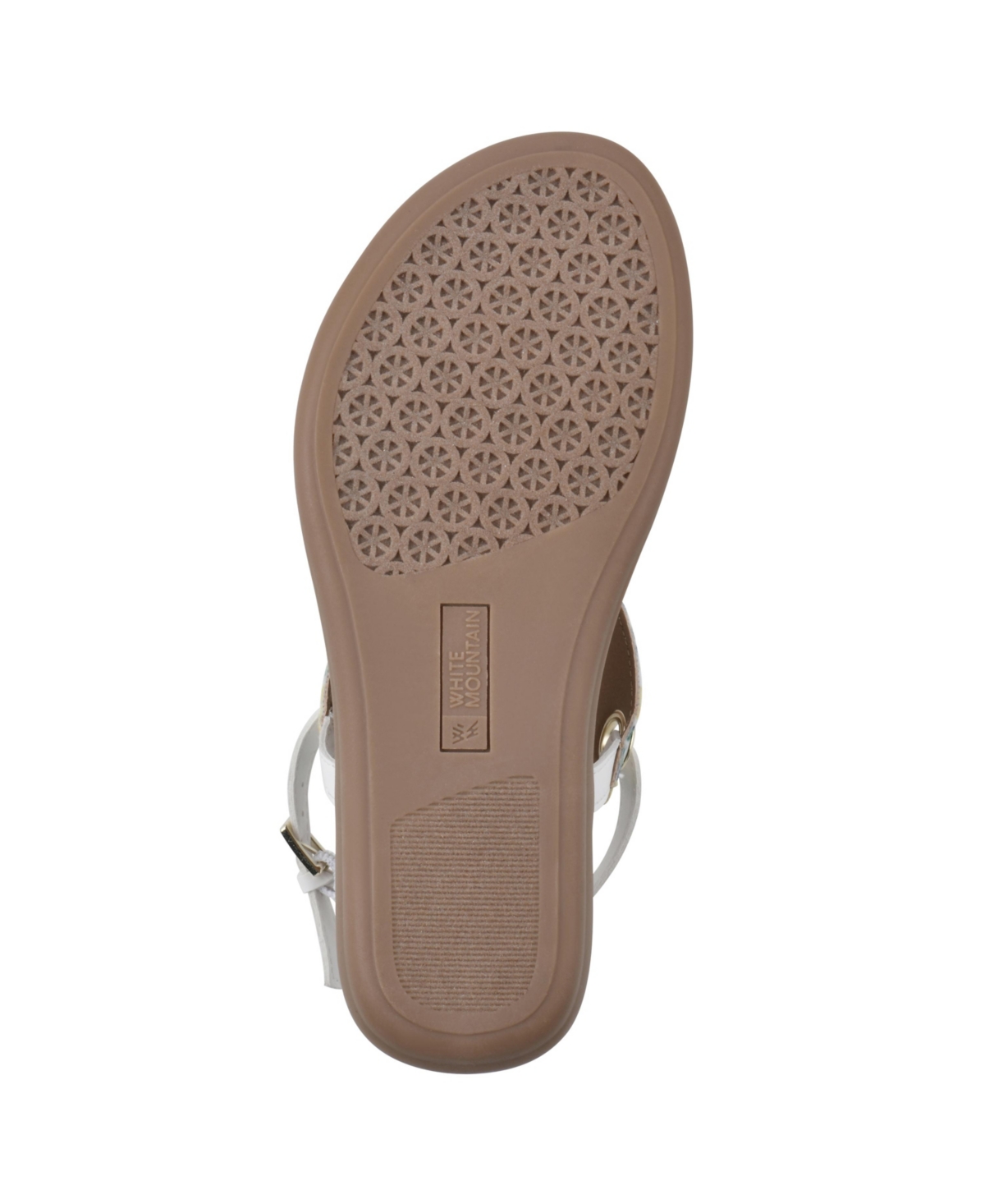 White Mountain Women's London Thong Flat Sandals - Multi, Fab- Textile