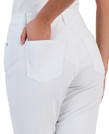 Style & Co Petite Curvy Cuffed Capri Jeans, Created for Macy's - Macy's