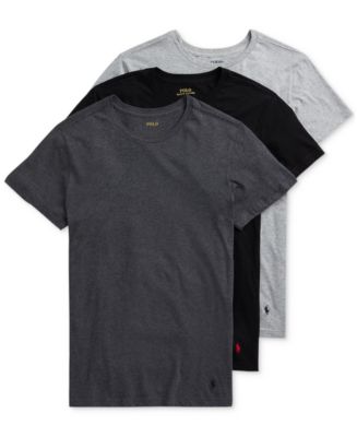 Armani Exchange Men's 2-Pack Logo Crewneck T-Shirt Black Size M