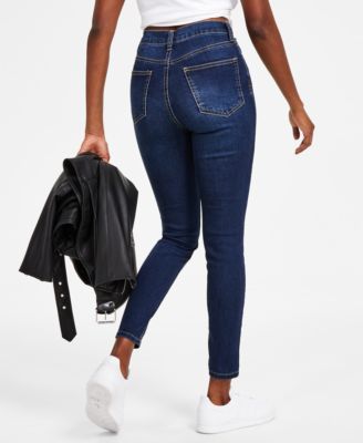 High Rise Skinny Ankle Jeans