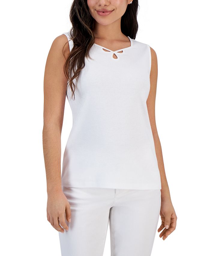 Macys petite tank tops online