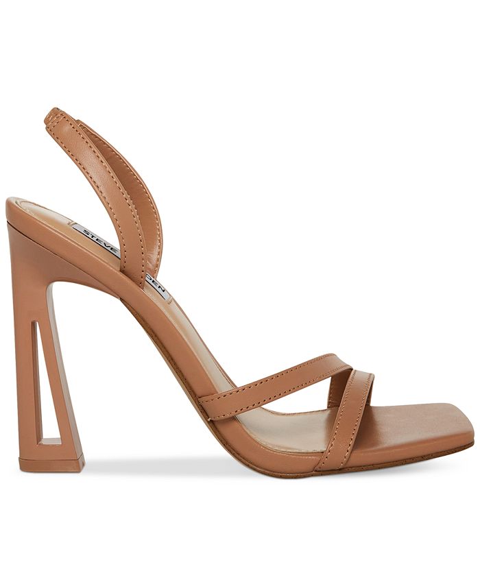 Steve Madden Womens Forcee Strappy Architectural Dress Sandals Macys 7828