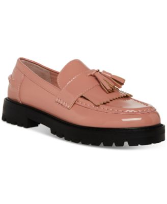 Steve Madden - Women's Minka Tasseled Kiltie Lug-Sole Loafers