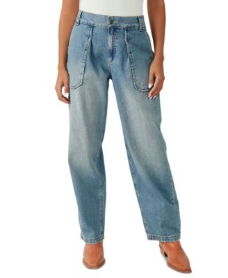 Free People - Women's Maeve Low-Slung Oversized Jeans