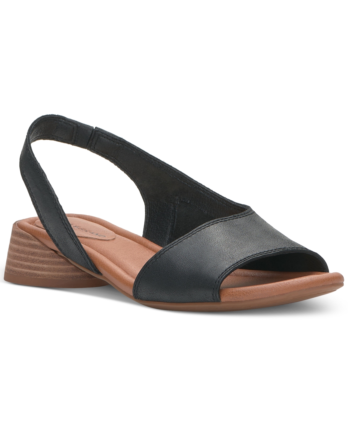 Lucky black sandals best sale