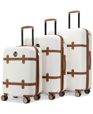 Grace Expandable Retro Luggage, Set of 3