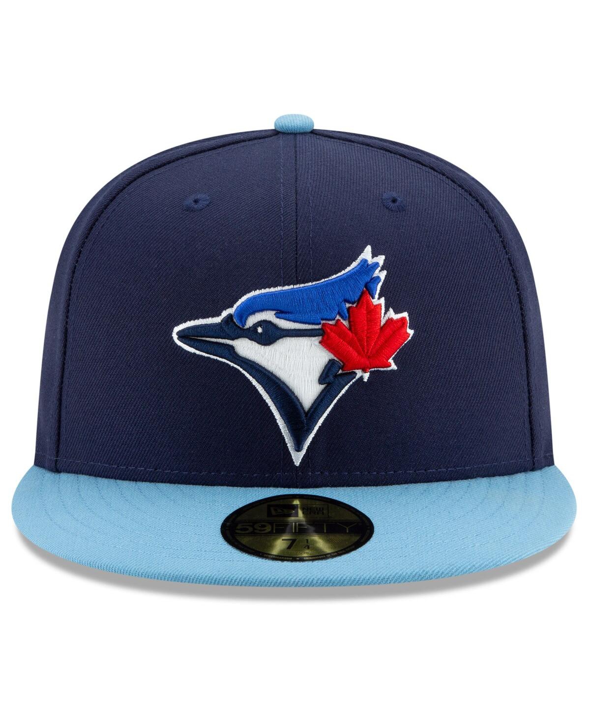 Shop New Era Men's  Navy Toronto Blue Jays Alternate 4 Authentic Collection On-field 59fifty Fitted Hat