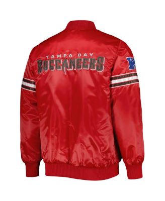 Men's Red Tampa Bay Buccaneers The Pick and Roll Full-Snap Jacket