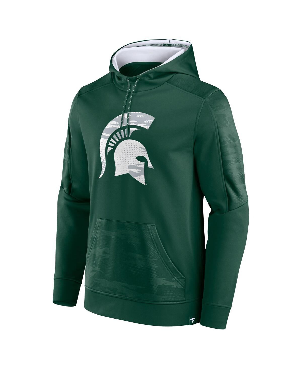 Fanatics Men's  Green Michigan State Spartans On The Ball Pullover Hoodie In Green