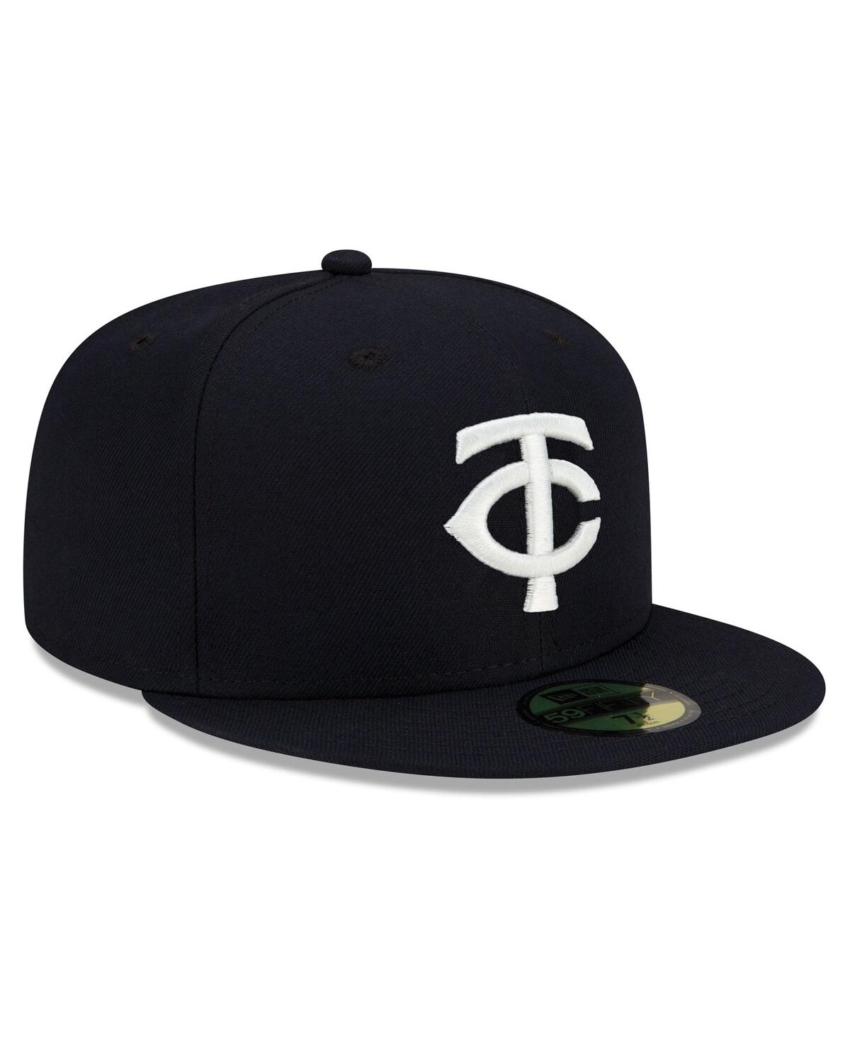 NEW ERA MEN'S NEW ERA NAVY MINNESOTA TWINS 2023 AUTHENTIC COLLECTION ALTERNATE 59FIFTY FITTED HAT 