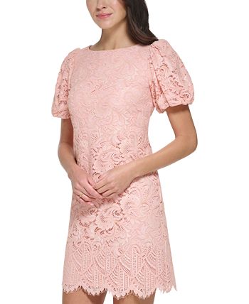 Jessica howard petite scalloped lace dress top