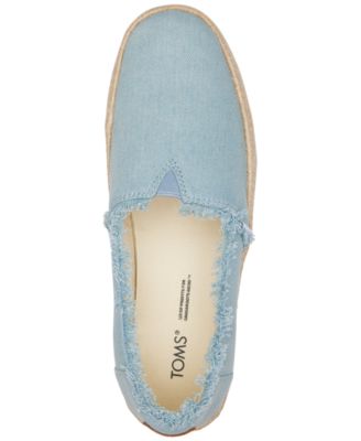 Women's Valencia Canvas Platform Espadrilles Flats
