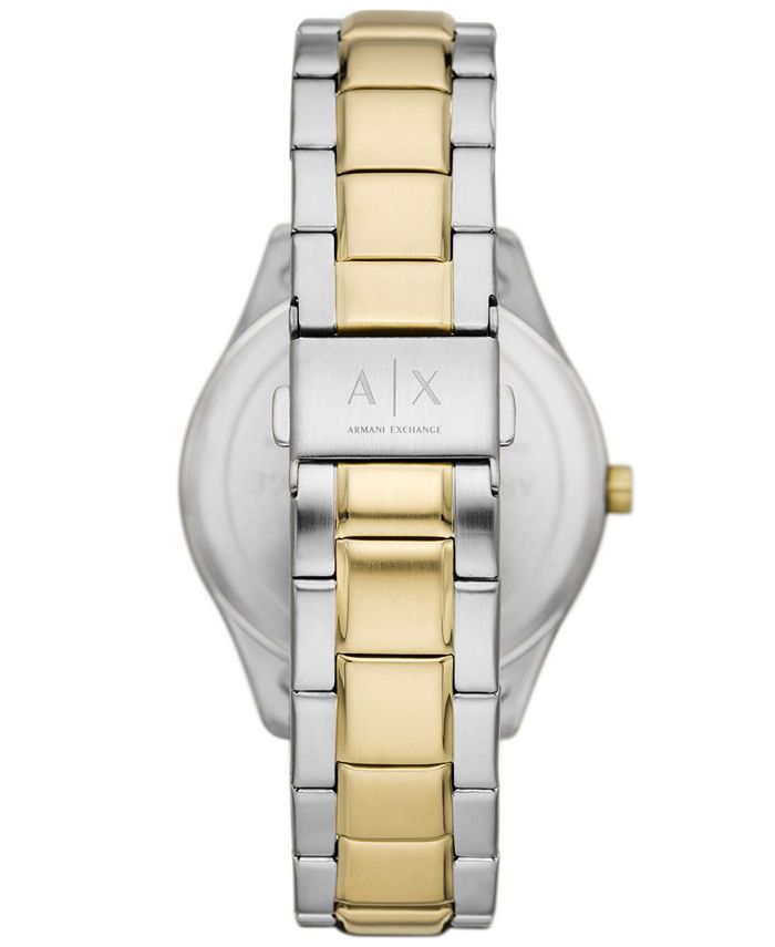 A|X Armani Exchange Men's Multifunction Two-Tone Stainless Steel ...