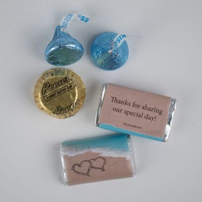 Beach Wedding Candy Hershey's Chocolate Mix, 128 Pieces