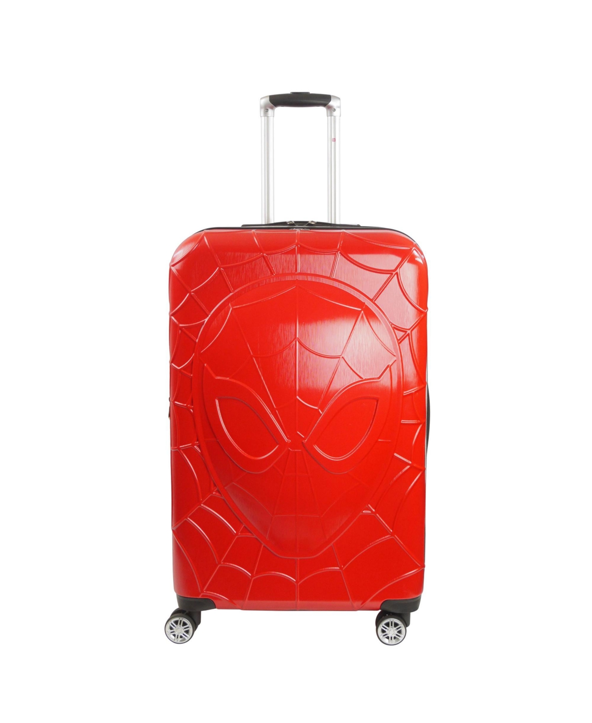 Shop Ful Marvel Molded Spiderman 29" 8 Wheel Expandable Spinner Luggage In Red