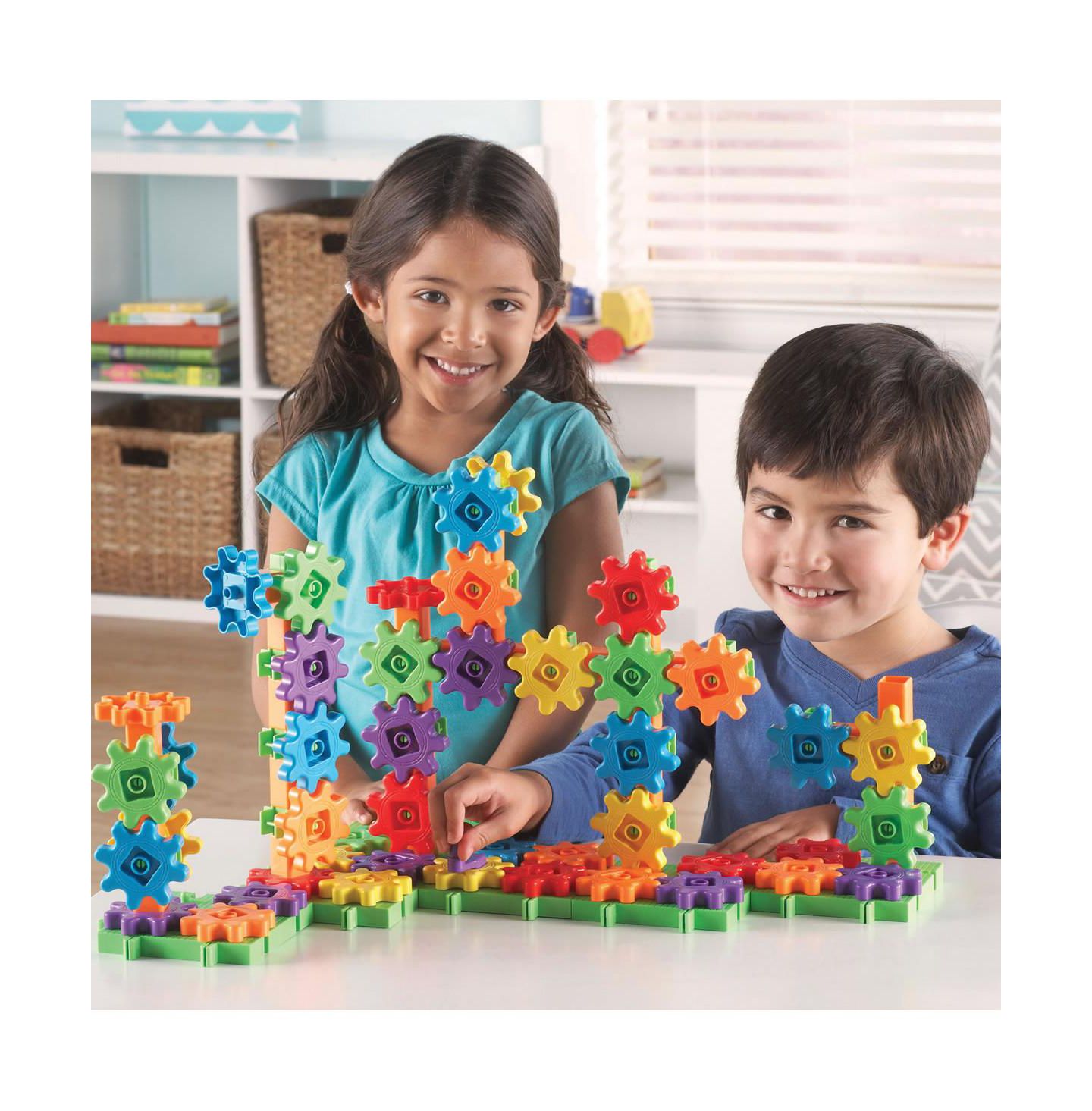 Детский конструктор Learning Resources Gears! Gears! Gears! 96-Piece Building Set, Ages 3+ — фото 2