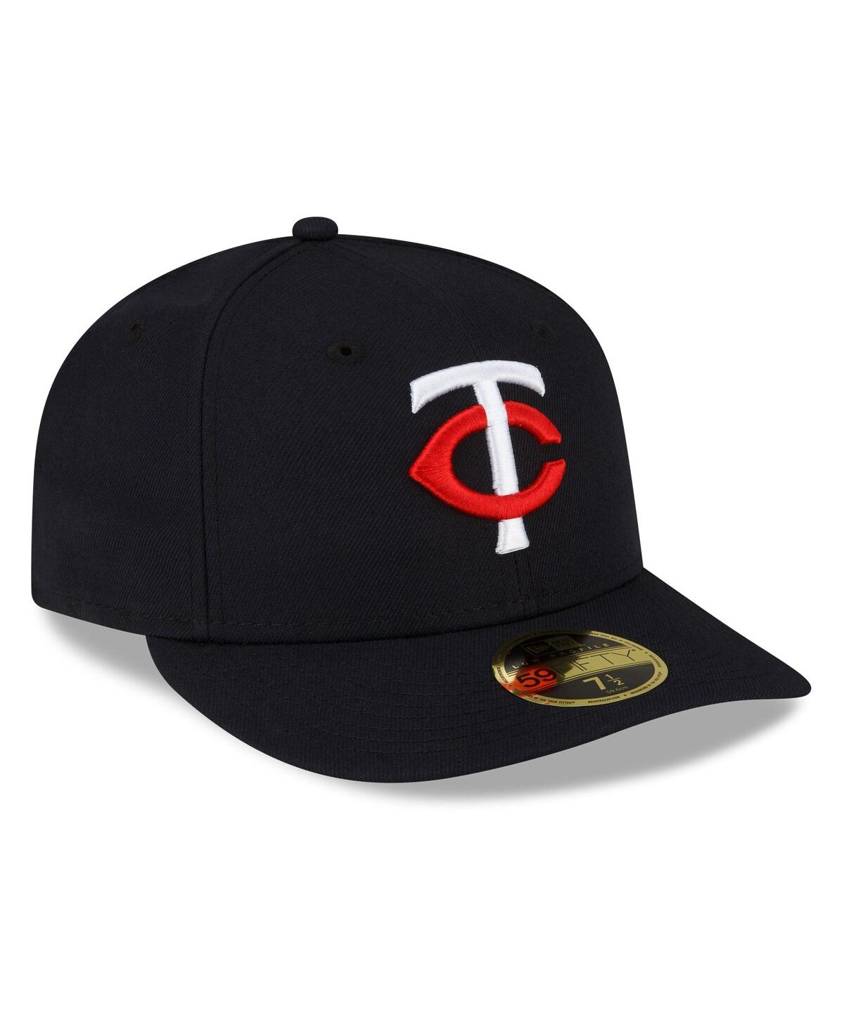 Men's New EraMinnesota Twins 2023 Authentic Collection Low Profile Home 59FIFTY Fitted Hat - Navy