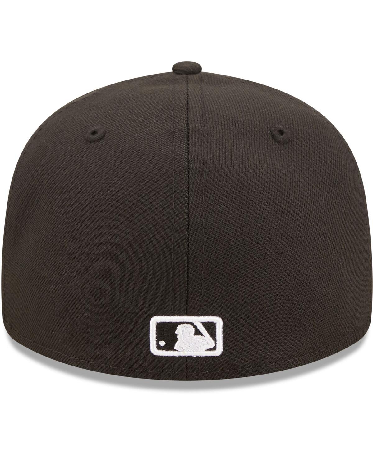 Men's New Era St. Louis Cardinals White Low Profile 59FIFTY Fitted Hat - Black