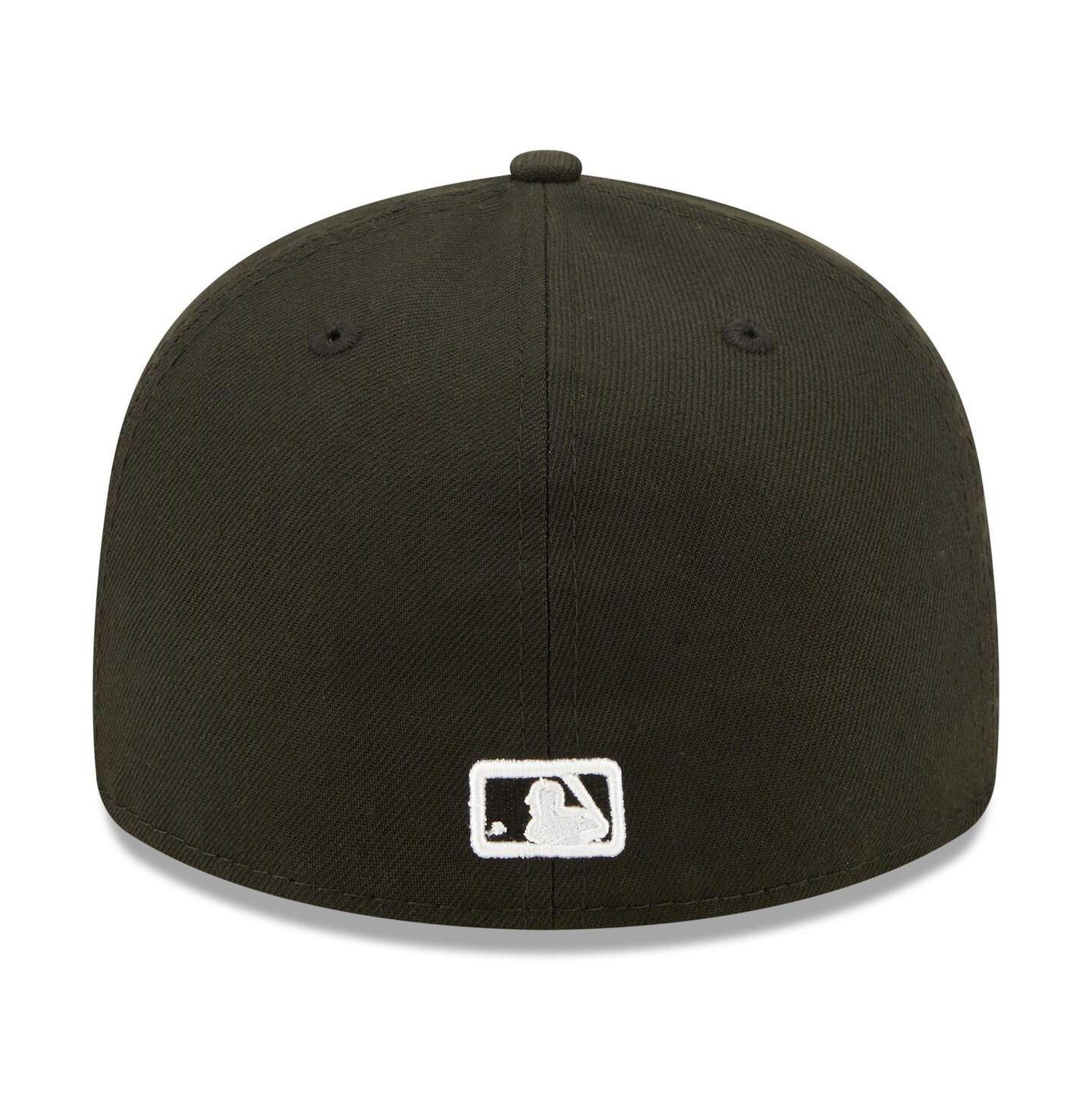 Мужская кепка New Era Chicago White Sox Black, White Low Profile 59FIFTY Fitted Hat — фото 2