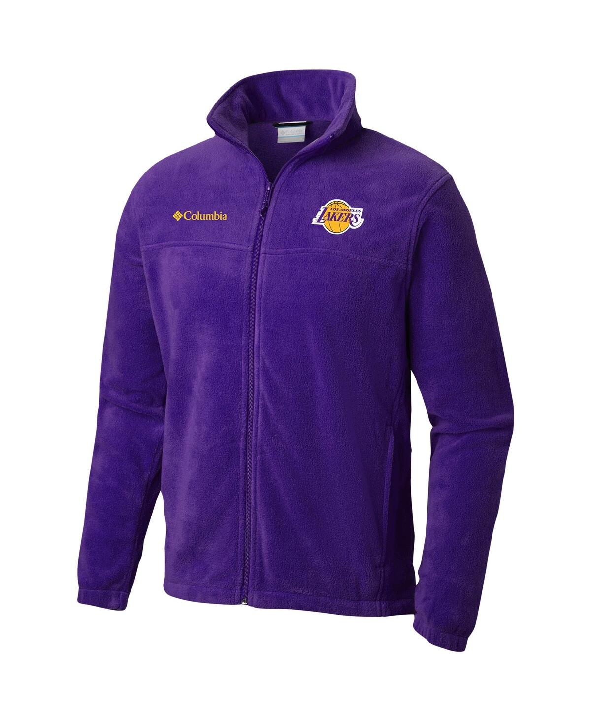 Men's ColumbiaLos Angeles Lakers Steens Mountain 2.0 Full-Zip Jacket - Purple