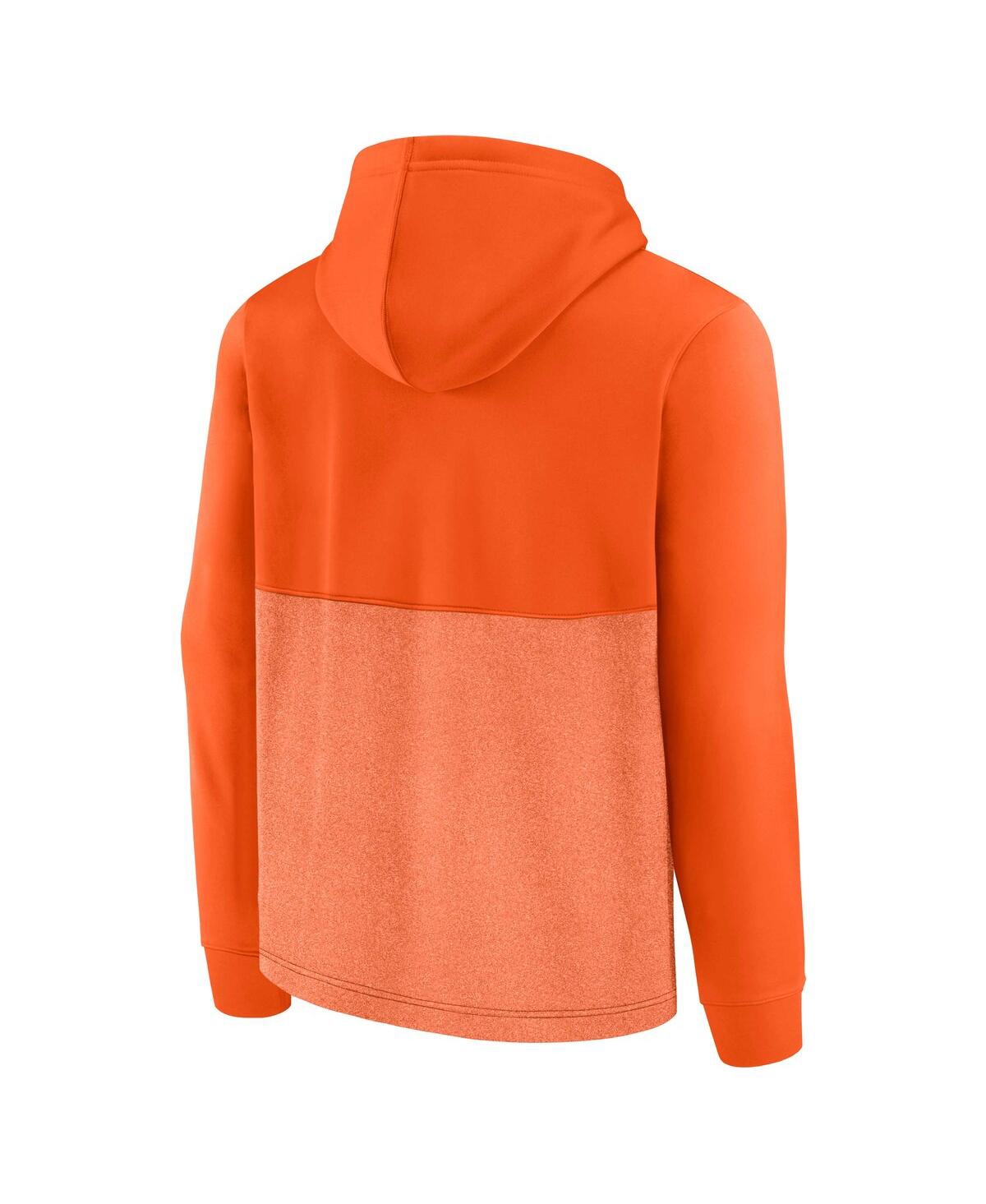 Fanatics Branded Orange Philadelphia Flyers Slash Attack Pullover Hoodie In Orange