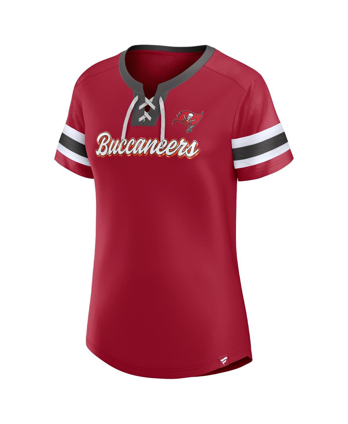 Fanatics Branded Cardinal Arizona Cardinals Original State Lace-up T-shirt In Red