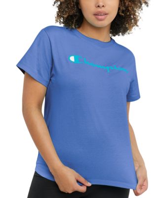 Champion Women's Classic Logo T-Shirt & Reviews - Activewear - Women -  Macy's