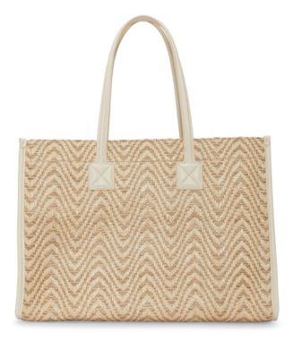 Vince Camuto Saly Straw Tote - Macy's