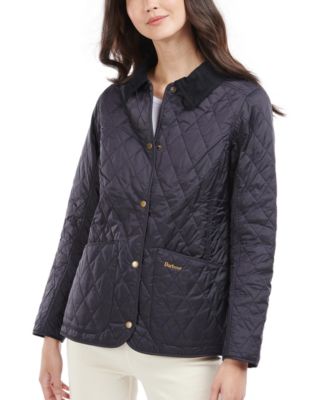 ジャケット BARBOUR Woman Jacket Navy 251MLWX0667 NY91 Barbour - Womens Waxed Beadnell Jacket - Navy (LWX0667NY91