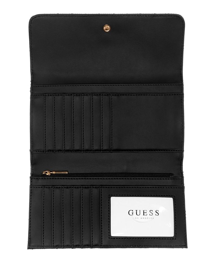 GUESS Giully Quilted Clutch Wallet Macy's