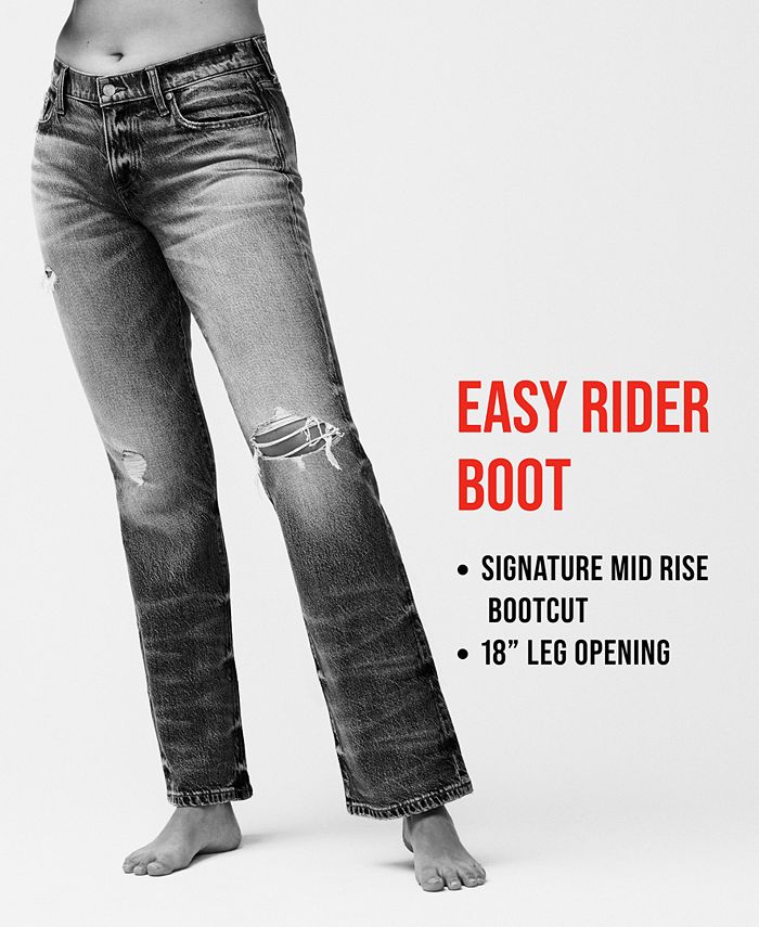 Lucky Brand Women's Bootcut Jeans with Cowboy Boots 