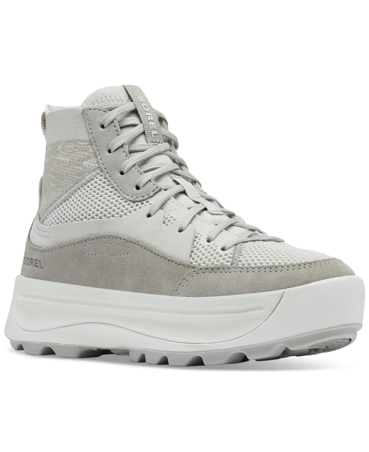 SOREL ONA™ 503 Mid Platform Sneaker in Moonstone/Dove at Nordstrom ...