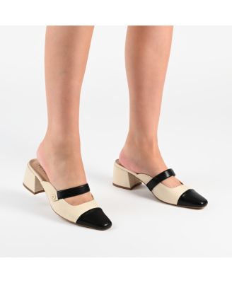 Women's Dalla Block Heel Mary Jane Mules