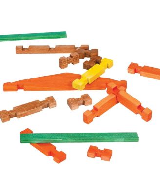 Deluxe Log Building Set - 250 Pieces