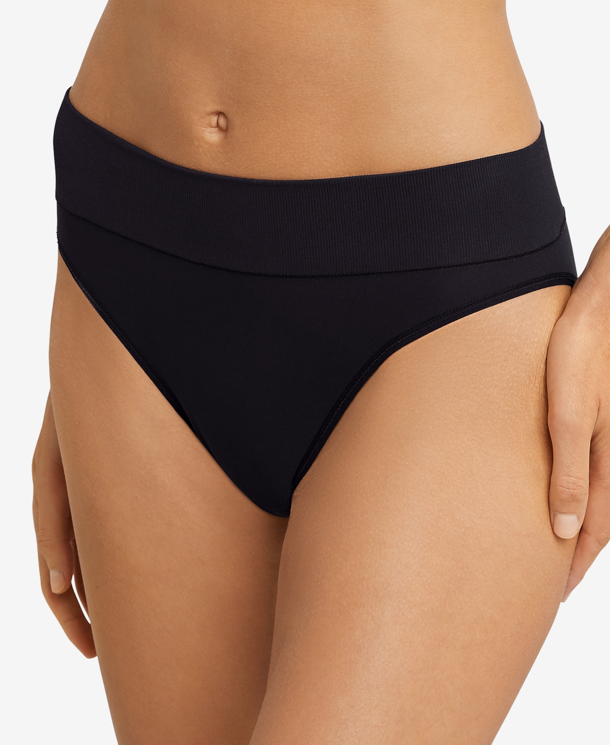 M Seamless High Leg Bikini Underwear DM2317 - Pewter Green