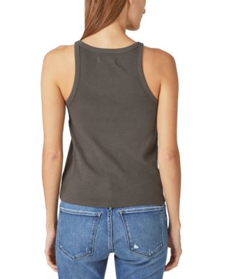 Women's Ribbed Scoop-Neck Tank Top 