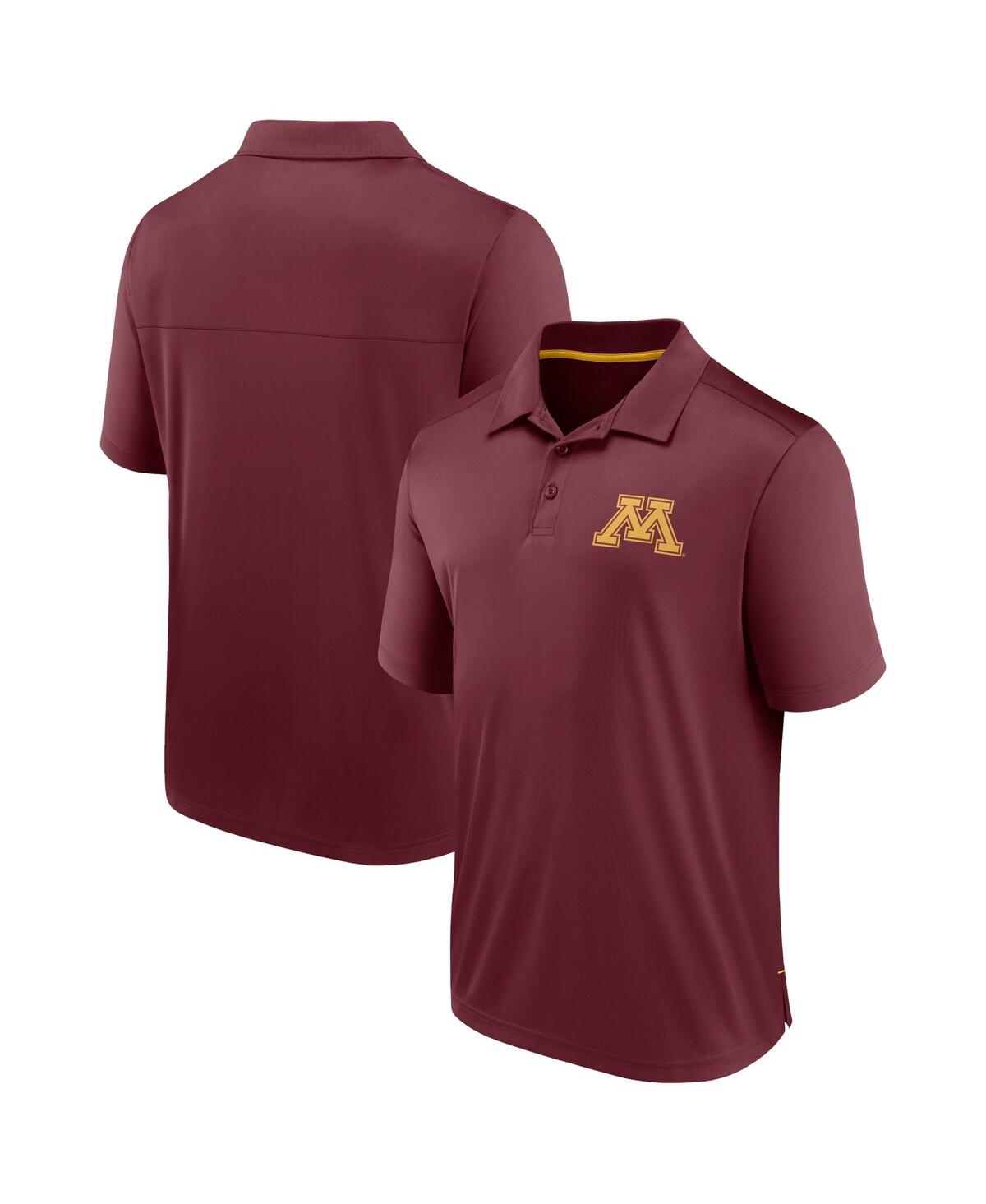 Fanatics Men's  Maroon Minnesota Golden Gophers Team Polo Shirt In Burgundy