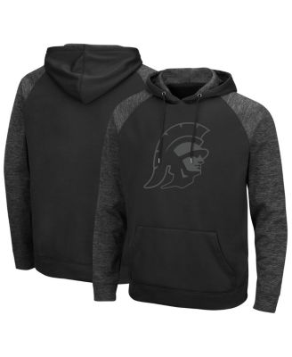 Men's USC Trojans Blackout 3.0 Tonal Pullover Hoodie
