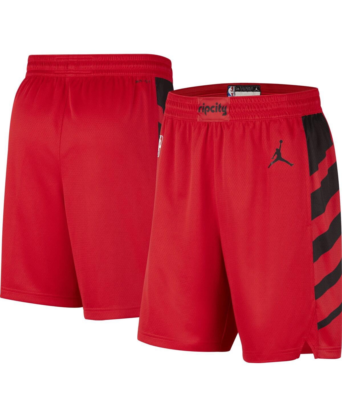 Shop Jordan Men's  Red Portland Trail Blazers 2022/2023 Statement Edition Swingman Performance Shorts