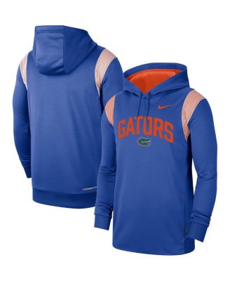 Men's Royal Florida Gators 2022 Game Day Sideline Performance Pullover Hoodie