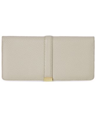 Brahmin - Ady Latte Velouria Signature Leather Wallet
