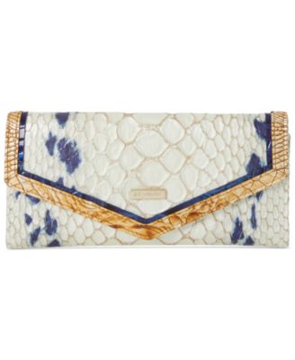 Brahmin - Veronica Shell White Freshwater Leather Wallet