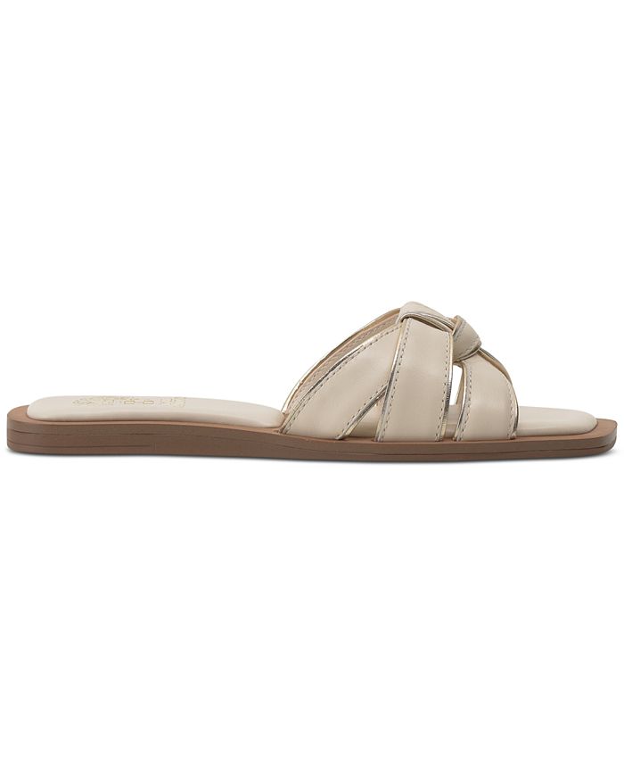 Vince Camuto Barcellen Knotted Slide Sandals - Macy's