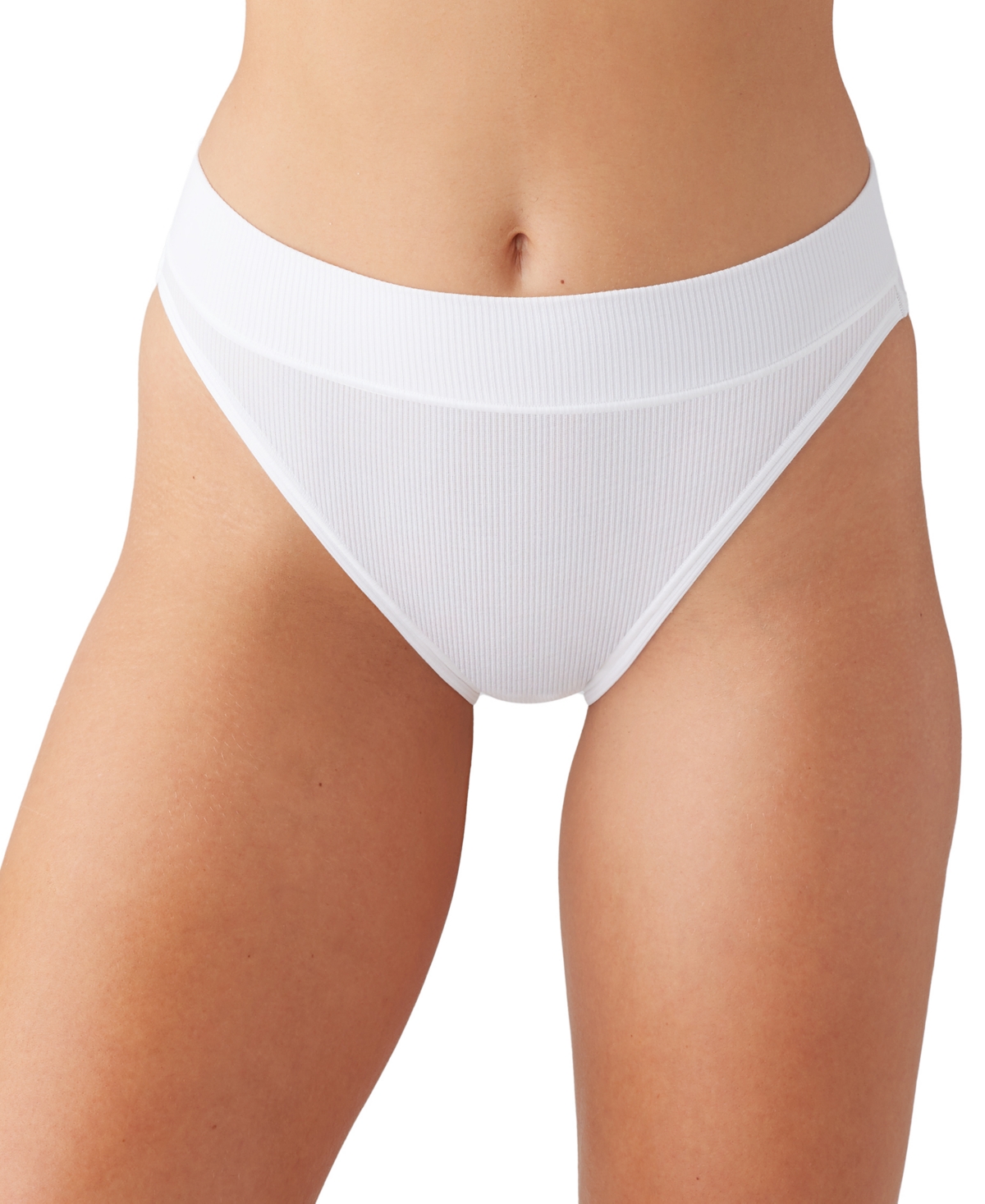 Shop Wacoal Women's Balancing Act High-cut Brief Underwear 871349 In White