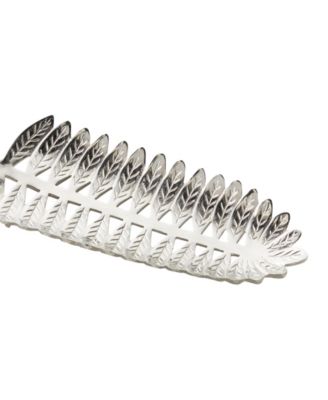 Metal Leaf Tray, Set of 2, 27", 18" W