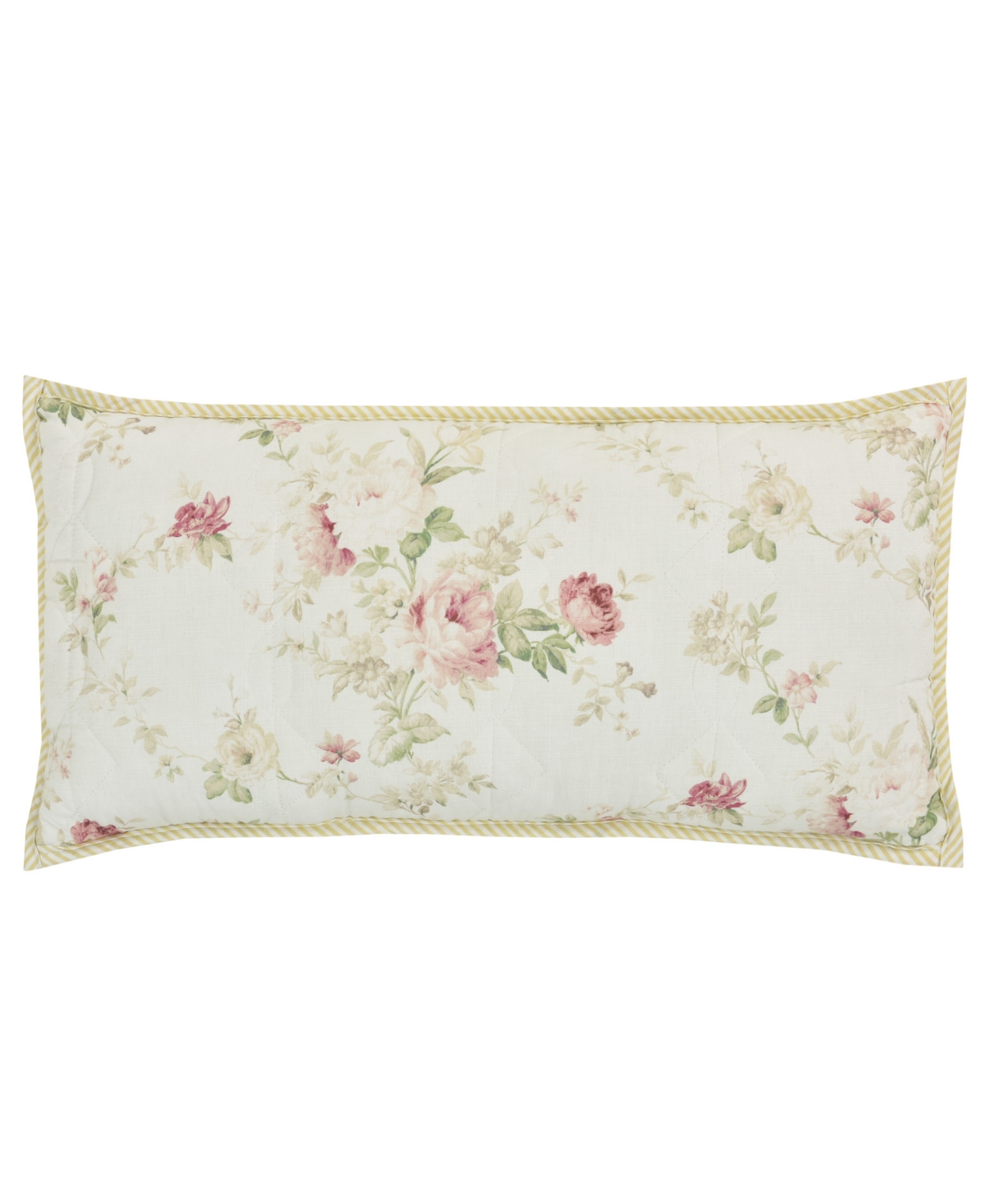 Piper & Wright Amalia Decorative Pillow, 12"x24" In Rose